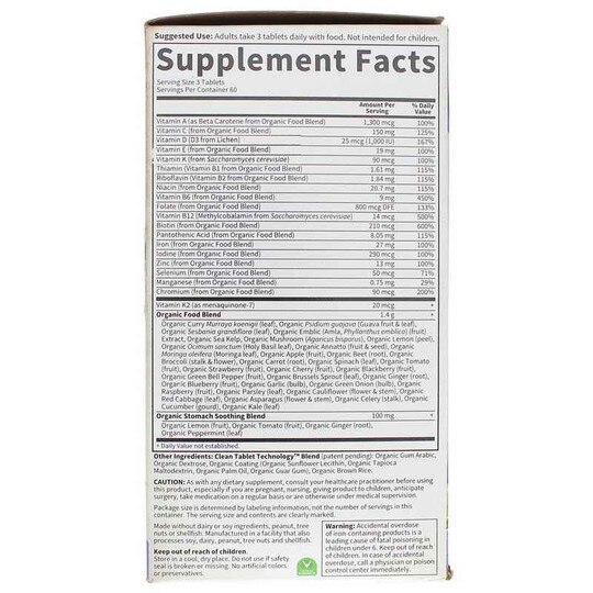 Prenatal Multi Whole Food Multivitamin, GOLM